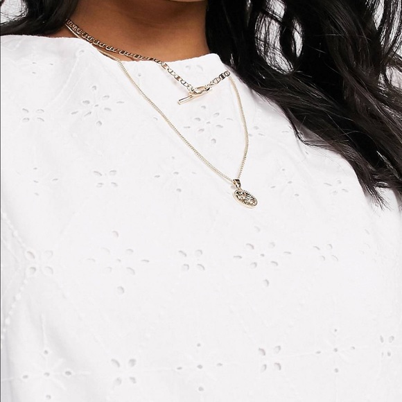 Broderie midi dress - Picture 3 of 3